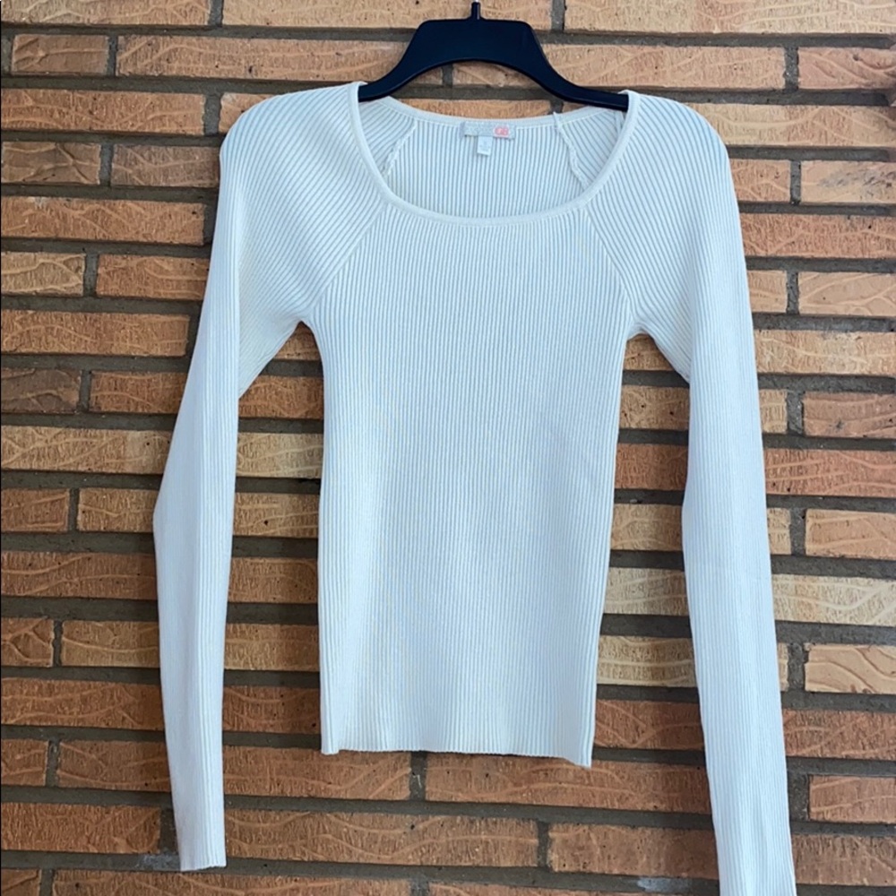 Ribbed GB top, never worn. S